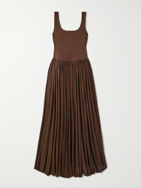 SIMKHAI Jamie Jersey Midi Dress