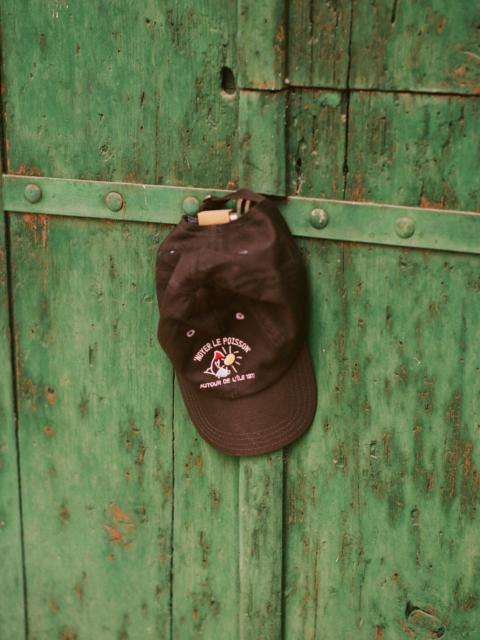 Drake's Black 'Noyer Le Poisson' Cotton Baseball Cap