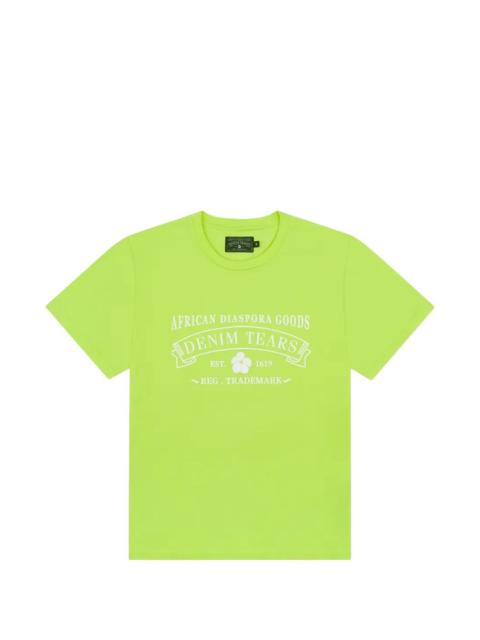 DENIM TEARS ADG logo-graphic T-shirt