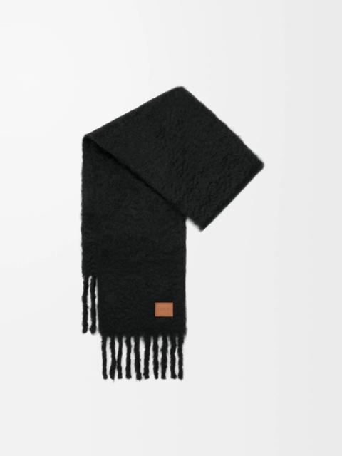 Scarf in mohair and wool blend