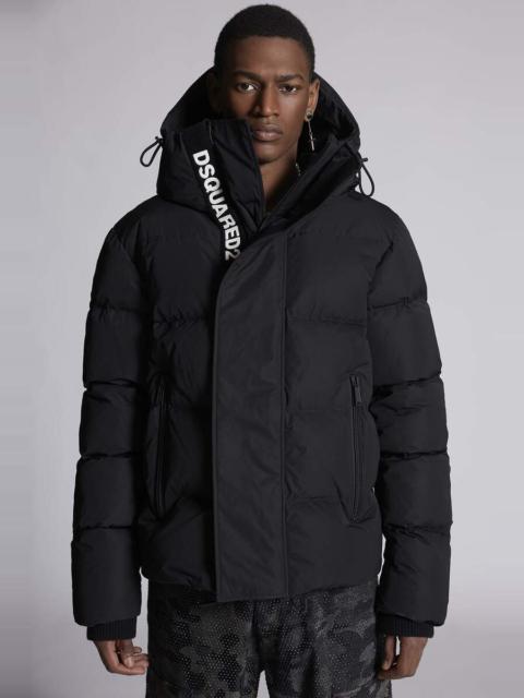 DSQUARED2 ROAD MAN BOMBER PUFFER JACKET