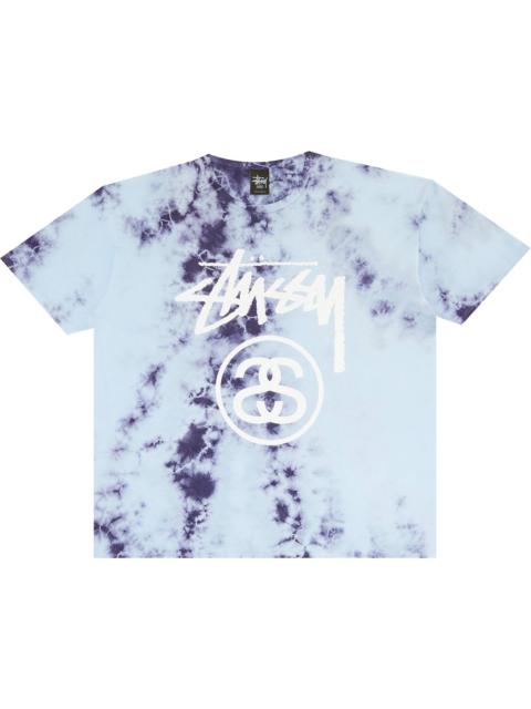 Stüssy Stussy Storm Stock LNK Tie-Dye Tee 'Blue'