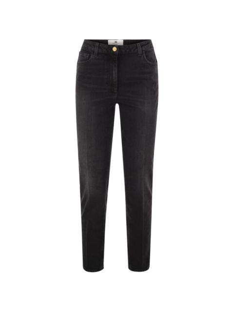 ELISABETTA FRANCHI high-waisted slim-fit jeans