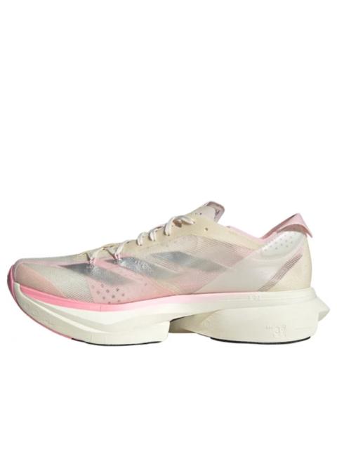 adidas adidas Adizero Adios Pro 3 'White Silver Clear Pink' IG6440