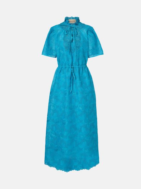 Valentino Cotton lace maxi dress