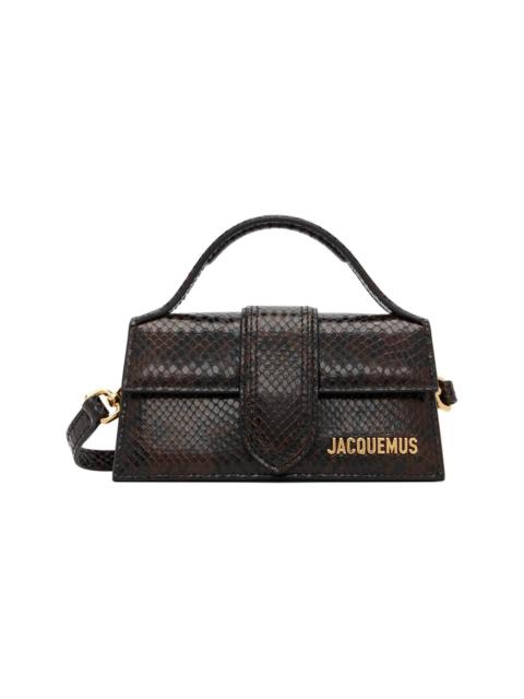 JACQUEMUS Brown 'The Bambino' Bag