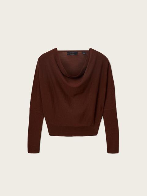 ALLSAINTS RIDLEY CROPPED SWEATER