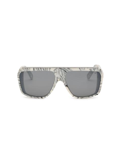 PHILIPP PLEIN rectangle-frame sunglasses