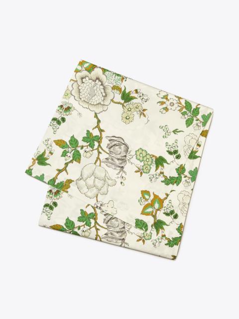 TORY BURCH Happy Times Bouquet Square Tablecloth, 70" x 70"