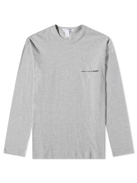 Comme des Garçons SHIRT Comme des Garçons SHIRT Long Sleeve Chest Logo Tee