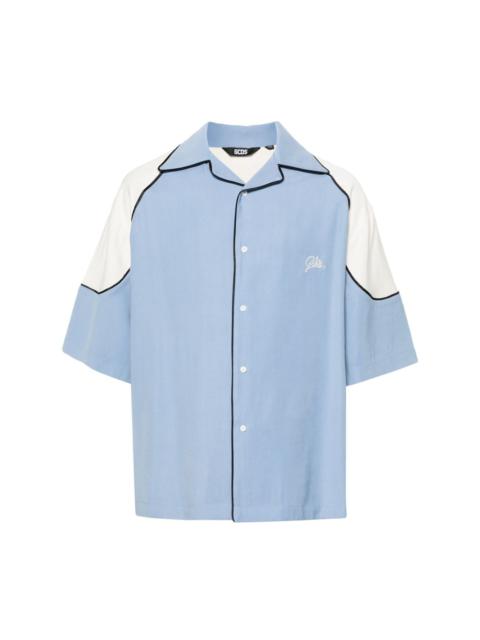 GCDS Comma cotton bowling shirt