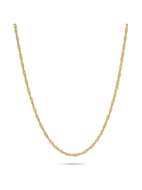 STONE AND STRAND Gold Glimmer Chain