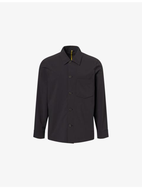 Paul Smith Travel Patch-Pocket Stretch-Woven Overshirt