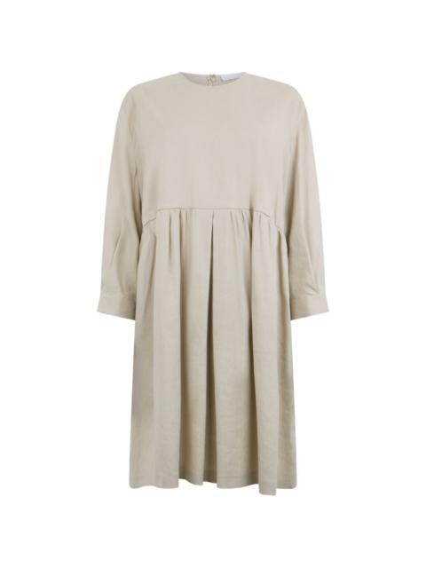 FABIANA FILIPPI three-quarter sleeves draped dress
