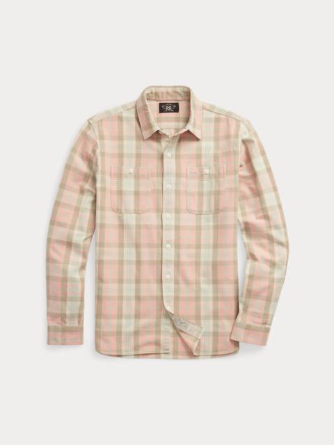RRL by Ralph Lauren Plaid Woven Workshirt