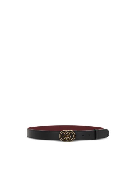 GUCCI Interlocking-G leather belt