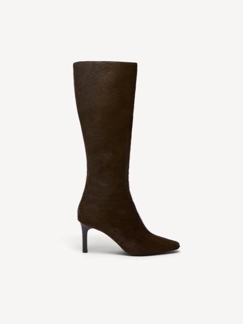 Theory Ainsle Tall Boot in Calf Hair