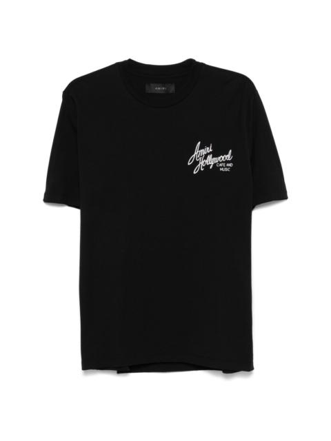 Tシャツ・カットソー AMIRI FW25 'Amiri Hollywood' T-shirt (AMJYTE1204 IVORYRED) Amiri Hollywood Oversized T-shirt AMIRI Bianco | Grifo210
