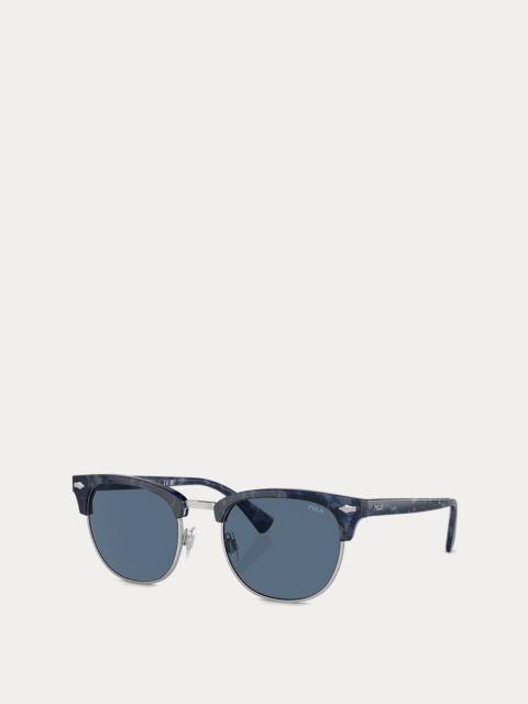 Polo Ralph Lauren Heritage Pen-Pin Round Sunglasses