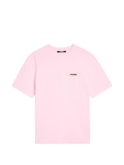 JACQUEMUS Gros Grain round-neck T-shirt