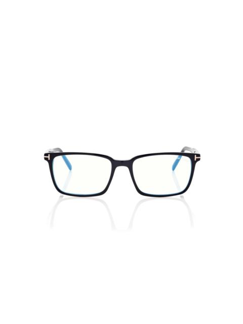 BLUE BLOCK SQUARE OPTICALS