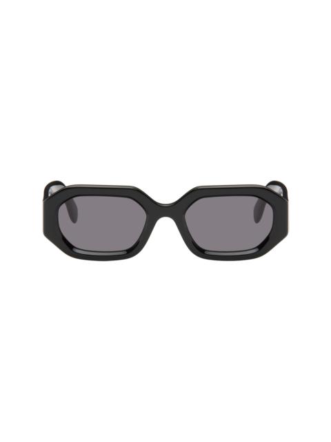 Palm Angels Black Riplay Sunglasses