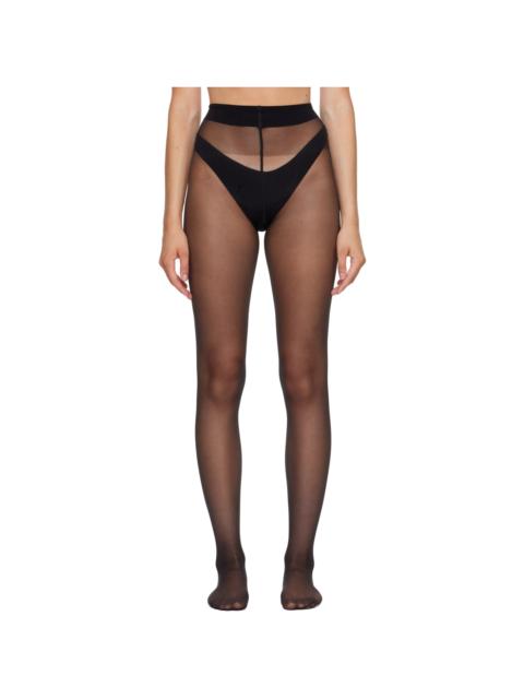 Wolford Black Satin Touch 20 Tights