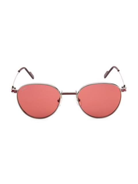 Cartier Men's Première De Ct0335s-001 53MM Sunglasses - Ruthenium