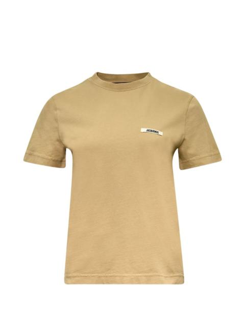 JACQUEMUS logo-patch T-shirt