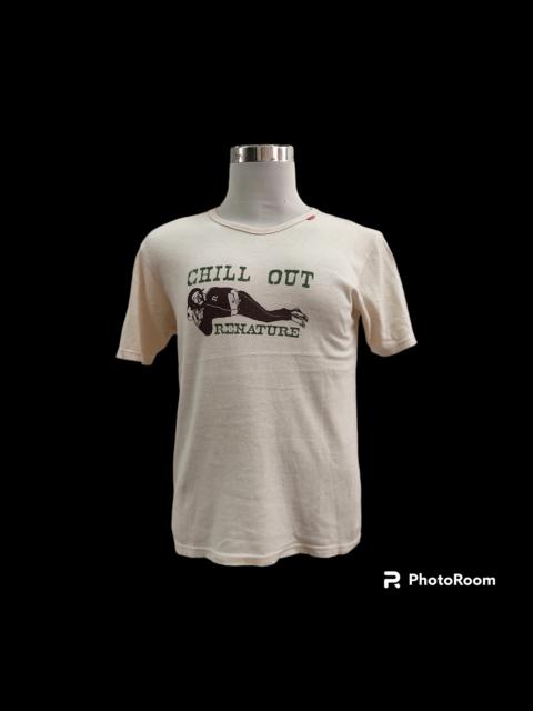 Other Designers Bob Marley × Japanese Brand - ReNature ® Chill Out Bob Marley Hemp Cotton Relax Tee