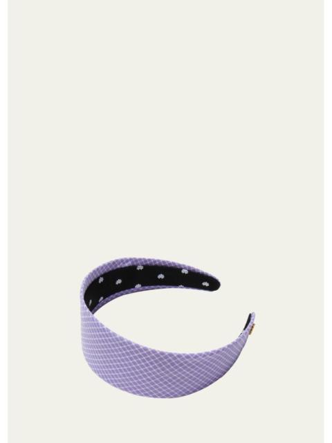 LELE SADOUGHI Brigitte Seersucker Headband