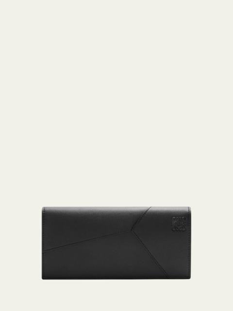 Loewe Men's Puzzle Edge Long Horizontal Wallet in Leather