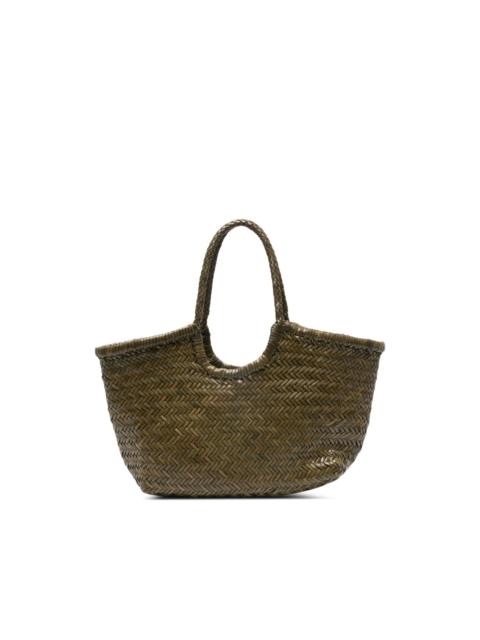 DRAGON DIFFUSION Big Nantucket Basket woven handle shoulder bag