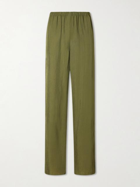 Theory Crepon Wide-leg Pants