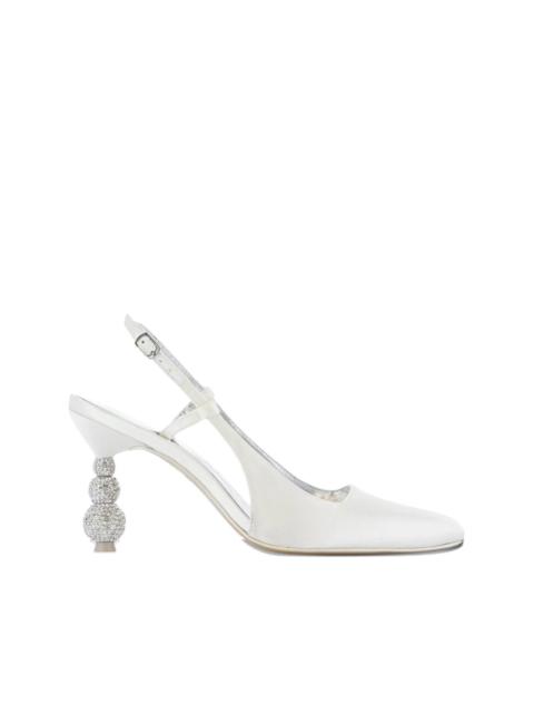 SOPHIA WEBSTER 85mm Natalia crystal pumps