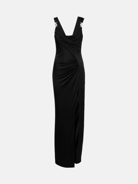VERSACE Jersey gown