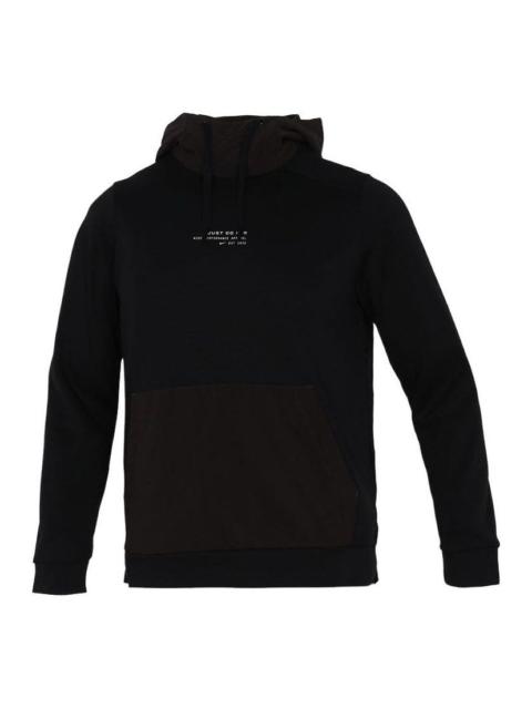 Nike Men's Nike Dri-Fit Solid Color Knit Pullover Training Sports Black DD1972-010