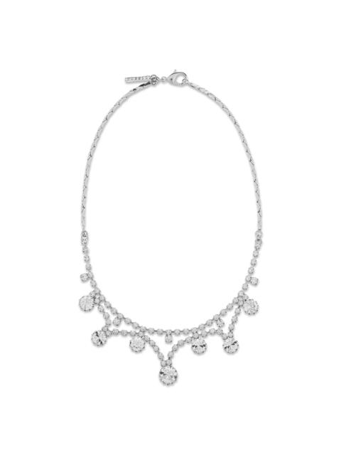 Alessandra Rich crystal-embellished choker necklace