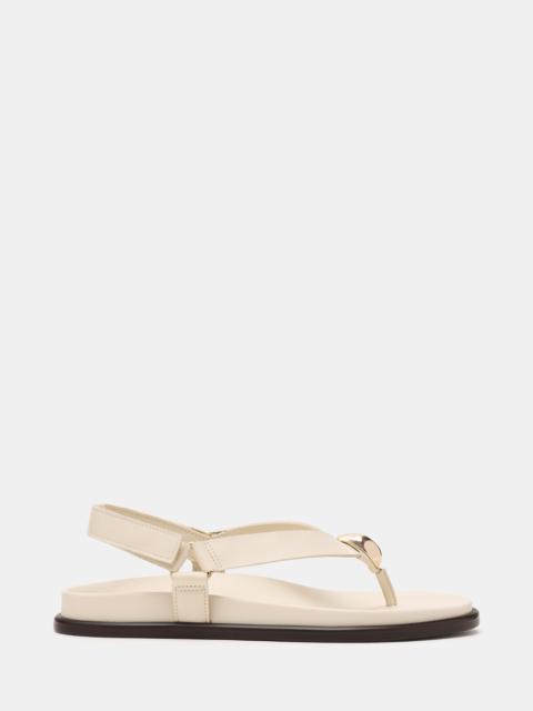 STEVE MADDEN ELVIA BONE LEATHER