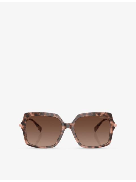 MICHAEL KORS MK2247U Square-Frame Acetate Sunglasses