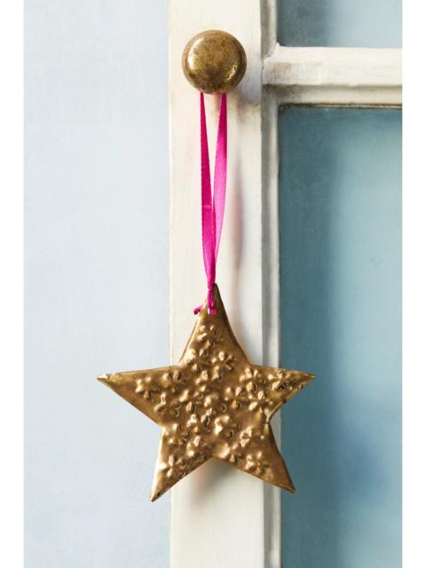 FREE PEOPLE Gilded Tin Ornament
