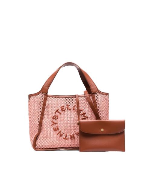 Stella McCartney Stella Logo embroidered tote bag