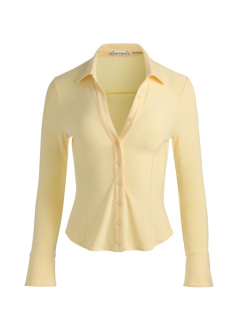 Alice + Olivia FREYA BUTTON DOWN TOP