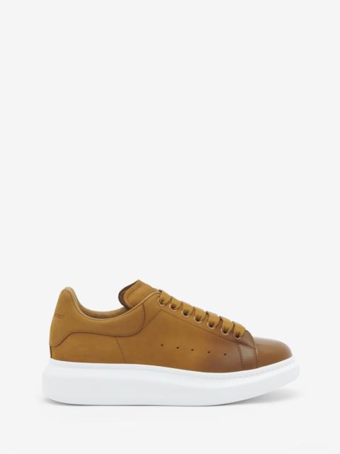 Alexander McQueen Men's Oversized Sneaker in Brown