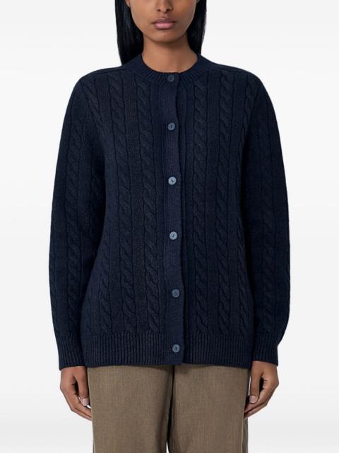 The Row cable-knit cardigan