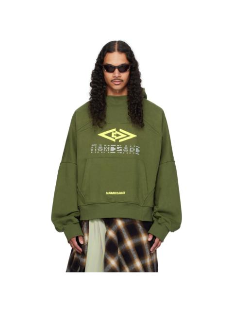 NAMESAKE Green Chester Pullover Hoodie