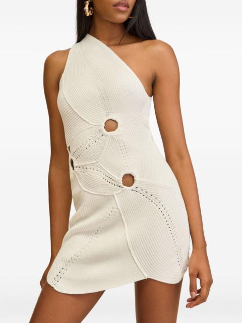 Cult Gaia Coreline one-shoulder cut-out mini dress