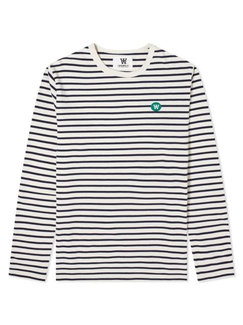 Wood Wood Wood Wood Long Sleeve Mel Stripe Tee
