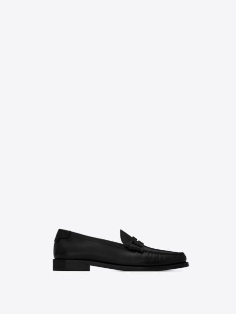 le loafer penny slippers in smooth leather