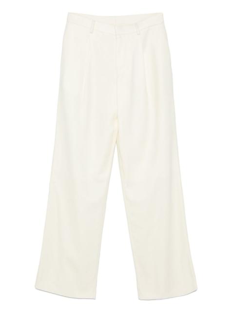 LARDINI pleated wool trousers